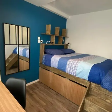 Апартаменты Neuf A Bouguenais+terrasse+parking